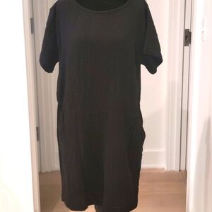 Eileen Fisher short jumpsuit.